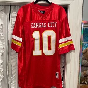 Kansas City Chiefs football Pacheco 10 Red Jersey new large